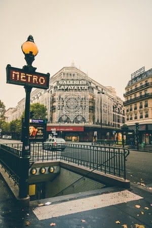 metro paris