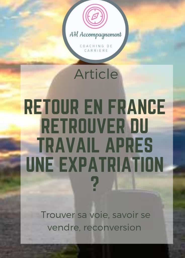 TRAVAIL RETOUR EN FRANCE