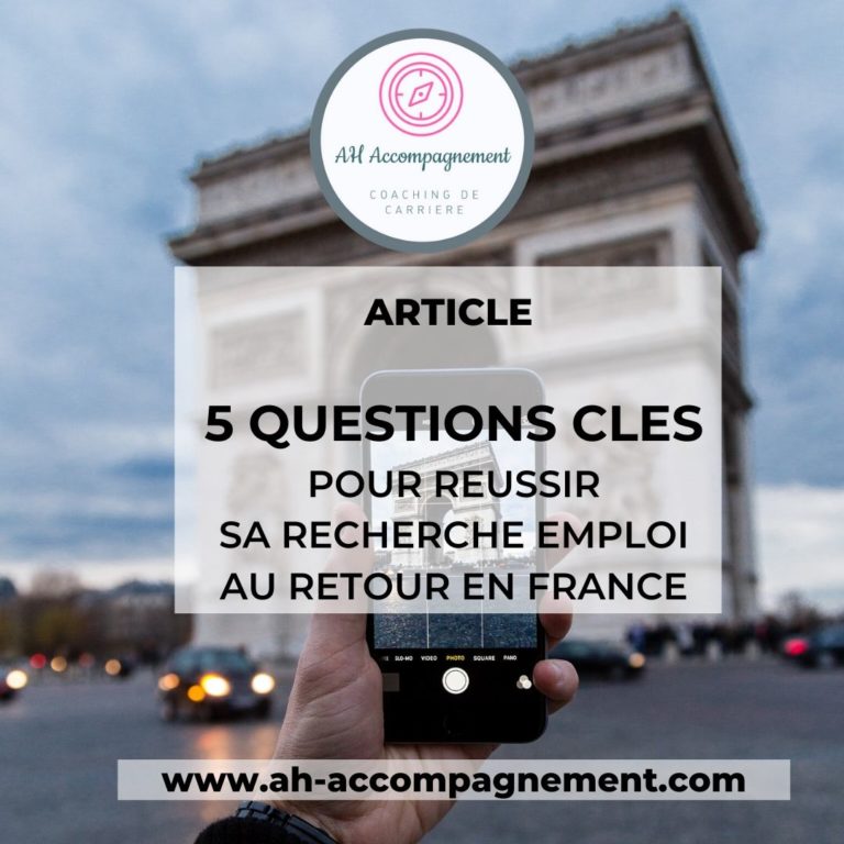 5 QUESTIONS CLES RECHERCHE EMPLOI RETOUR