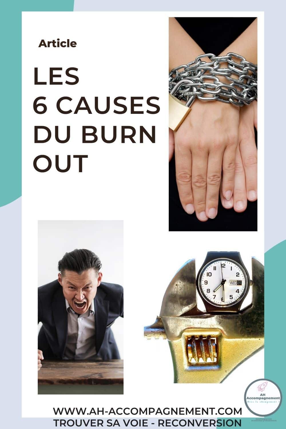 causes du burn out