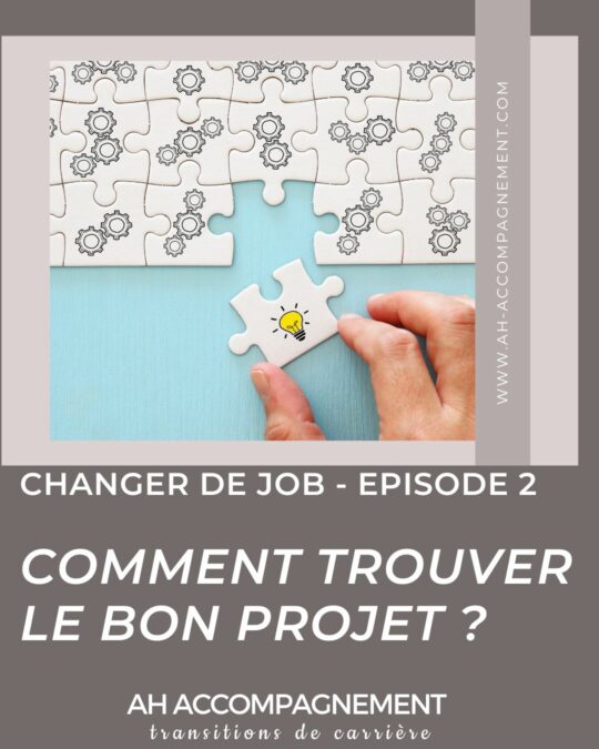 TROUVER LE BON PROJET