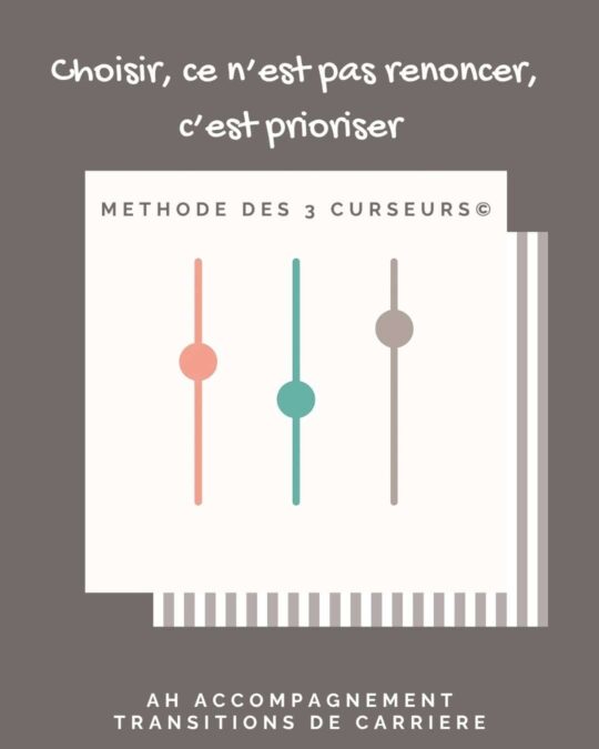 CURSEURS PRIORISER CHOISIR VIE PRO CURSEURS PRIORISER CHOISIR VIE PRO